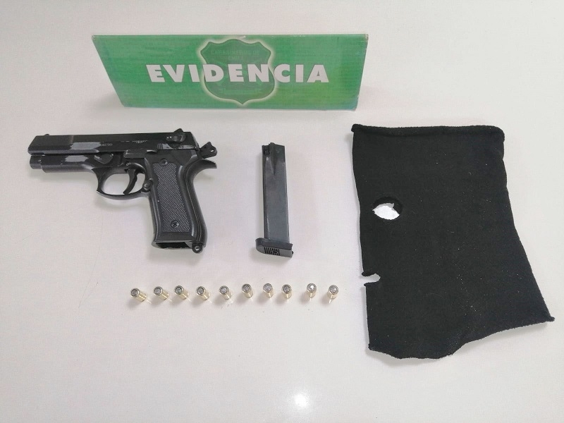 Carabineros detuvo a un sujeto por robo con intimidación y porte ilegal de arma de fuego en Parral