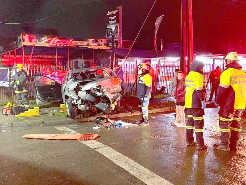 Linares: Accidente de tránsito generó congestión en ruta 5 a la altura del kilómetro 305_