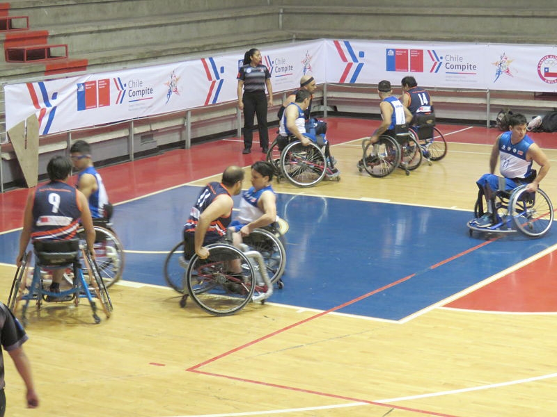 Amplio desarrollo del básquetbol en silla de ruedas