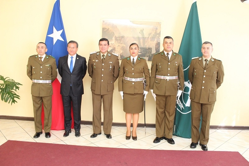 San Javier: realizan ceremonia de ascensos en Carabineros