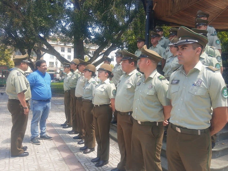 Prefectura Talca cuenta con 24 nuevos carabineros y carabineras